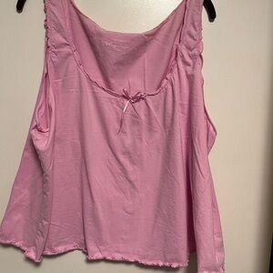 Pink 2 Piece Pajama Set